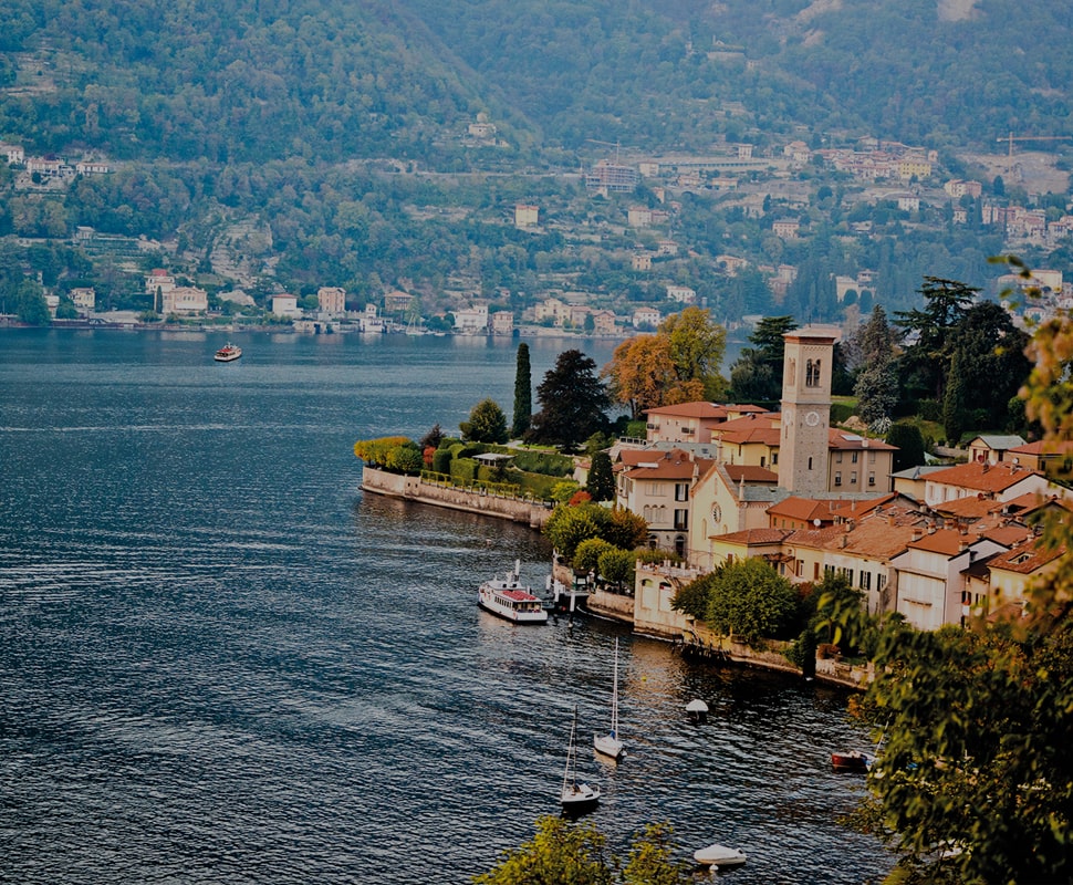 First basin of Lake Como