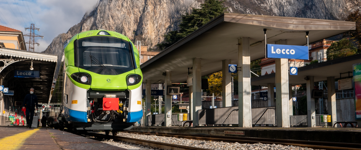 Nuovo treno Caravaggio a Lecco